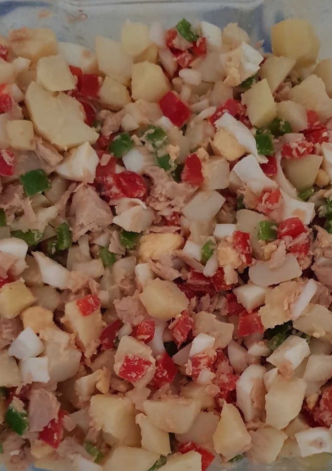 Una foto de Ensalada de primavera