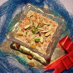 A picture of Tricolor carrot kheer.