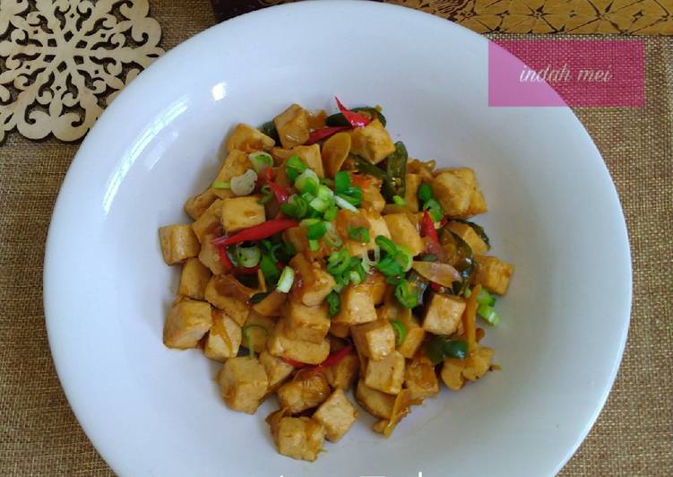 Langkah Mudah untuk Menyiapkan Kering Tahu, Enak