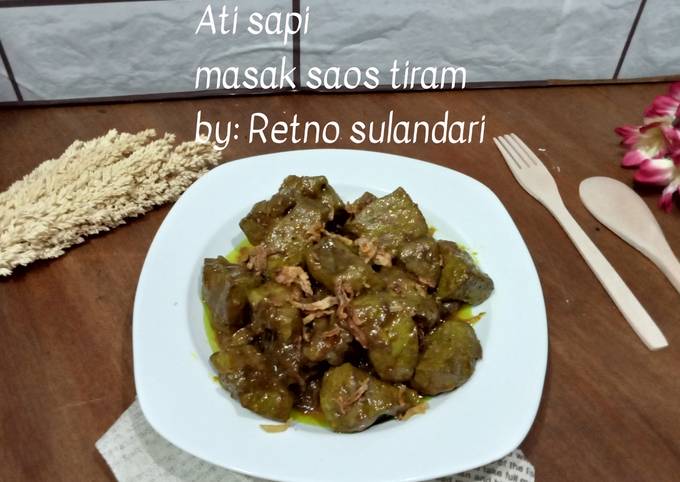 #39 Ati sapi masak saus tiram