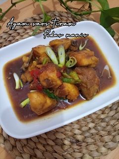 Foto resep Ayam kecap saos tiram pedas manis