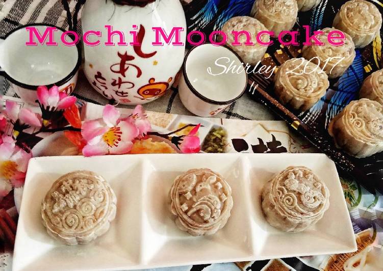 7 Resep: SNOW SKIN Mooncake isi pasta Ubi Ungu😘 yang Enak Banget!
