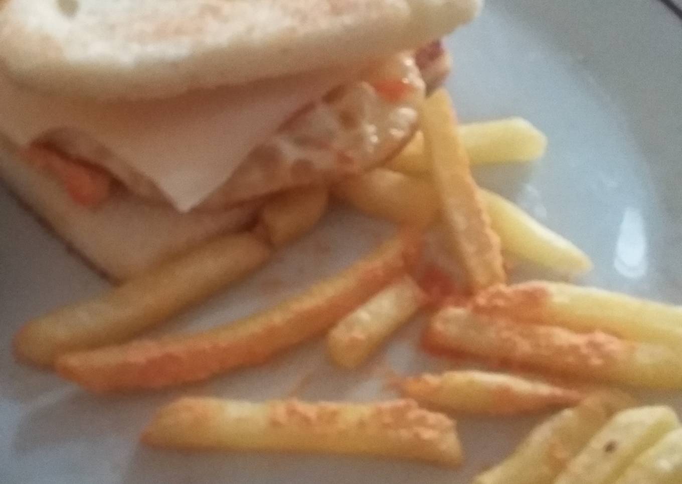 Roti bakar telur keju special