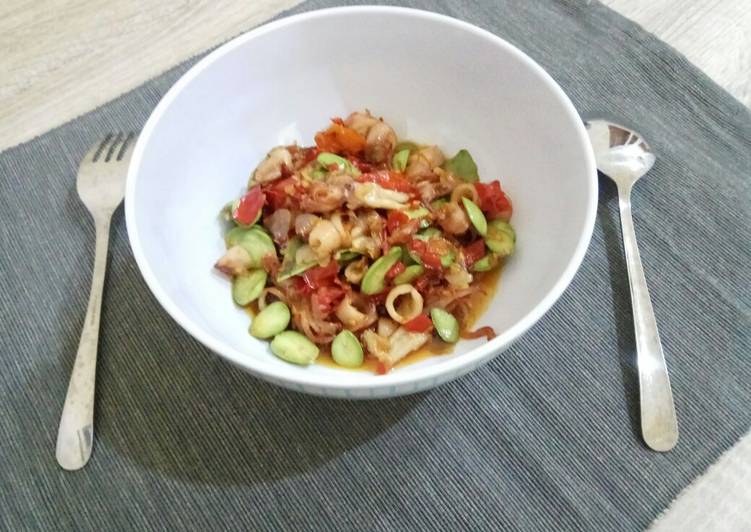 Cumi Kering Pete Pedas