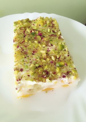 صورة لوصفة ليالي لبنان بالفواكه