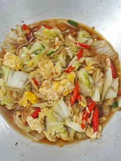 Foto resep Tumis Sawi Putih dan Telur
