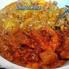 A picture of Chingri Kosa.