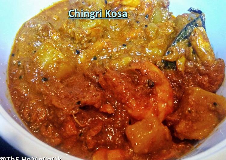 Easiest Way to Prepare Homemade Chingri Kosa