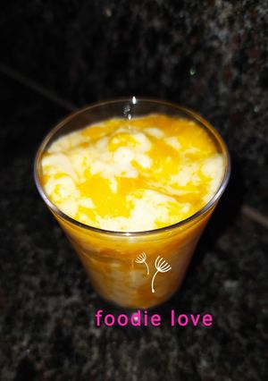 மேங்கோ மூஸ் (Mango mousse recipe in tamil) செய்முறை முக்கிய புகைப்படம்