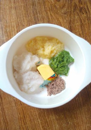 Foto resep MPASI Menu 4* day 1