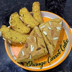 A picture of Orange Carrot Cake.