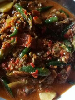 Foto resep Tumis kerang cabe ijo