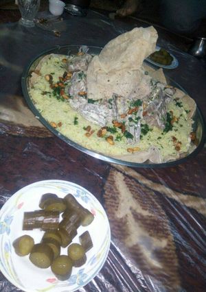 صورة لوصفة المنسف
