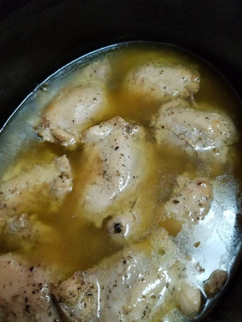 Easy Way Make Recipe Slow Cooker Bronx Lemon Butter Chicken that is Awesome, Delicious}
