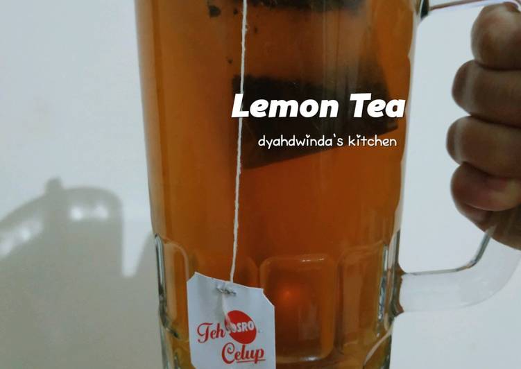 Resep Lemon tea yang Lezat Sekali