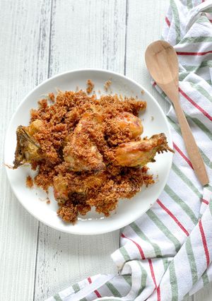 Foto resep Ayam goreng lengkuas kremes