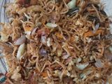 ঝাল গাজর সবজির চাউমিন(jhal chow mein recipe in Bengali)