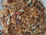 ঝাল গাজর সবজির চাউমিন(jhal chow mein recipe in Bengali)