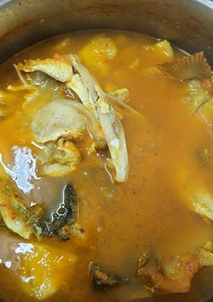 Foto resep Kepala Ikan Jus Nanas