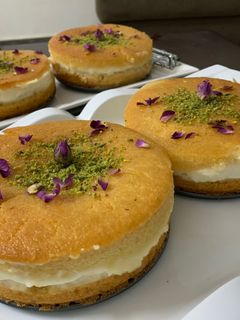 صورة لوصفة ميني بسبوسه بالكريمه