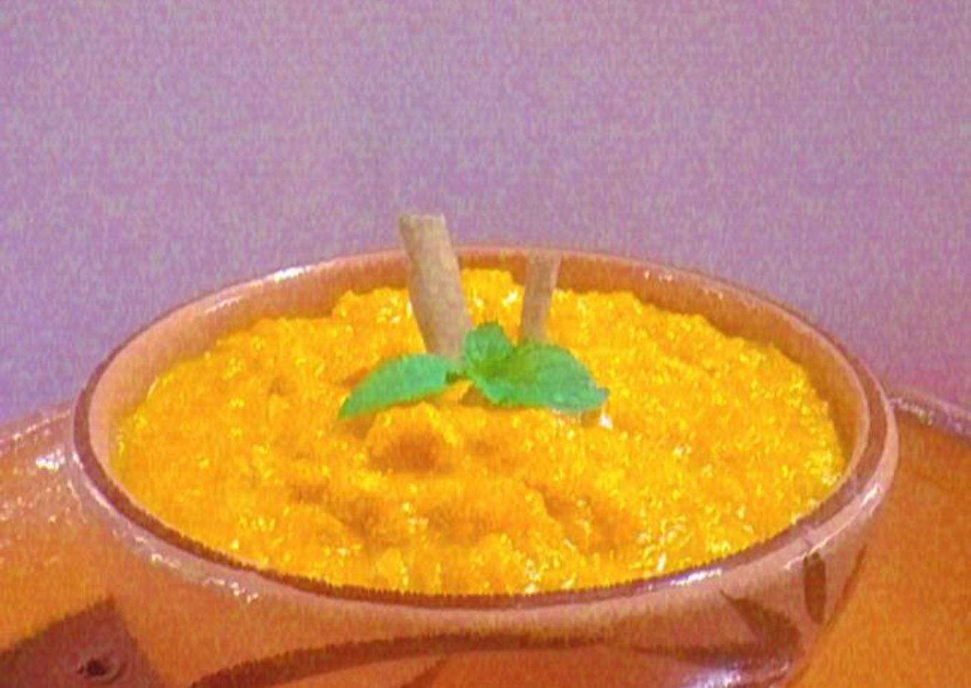 Dulce de papaya con coco