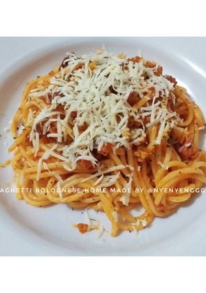 Foto resep 🍝 Spaghetti Bolognese 🍝