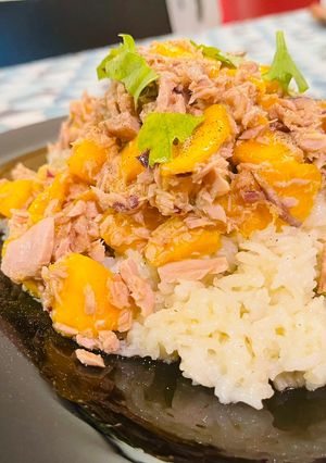 Foto di Insalata di tonno e mango