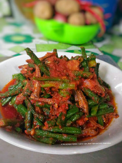 Foto resep Balado Teri Kacang Panjang
