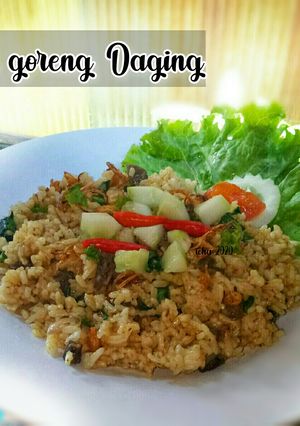 Foto resep Nasi Goreng Daging