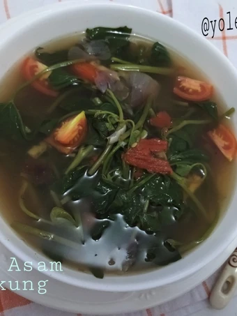Cara Gampang Membuat Resep Sayur Asam Kangkung yang Uenak Anti Ribet, Mantap