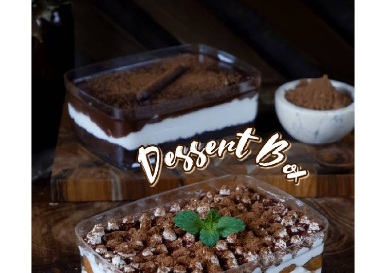 Resep Tiramisu dessert box Anti Gagal