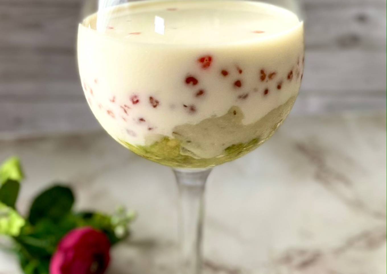 Es Campur (alpukat, durian, mutiara)