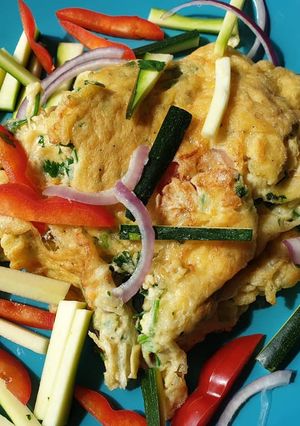 Zdjęcie przepisu Tajski omlet wg Pani Su.