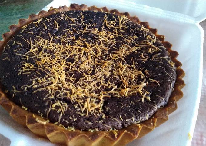 Cara Gampang Menyiapkan Pie Brownies Takaran Sendok, Enak