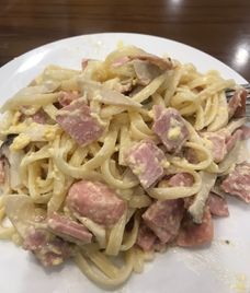 mì ý thịt nguội