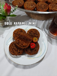Foto resep 286. Bolu Karamel Mini (Kue Sarang Semut)