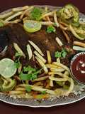 Spicy grilled fish