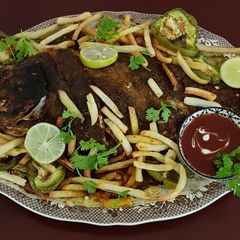 A picture of Spicy grilled fish.