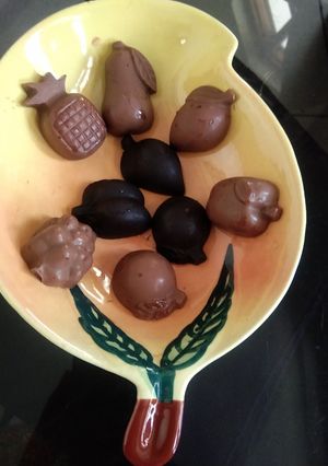 A picture of Almond chocolate candy.