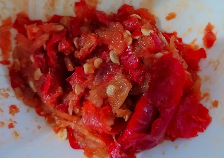 Resep Sambel Mentah ala SS, Enak