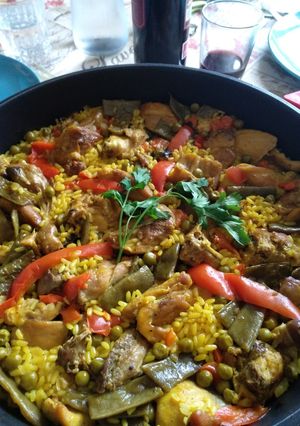 Foto principal de Arroz con pollo y conejo - Receta tradicional