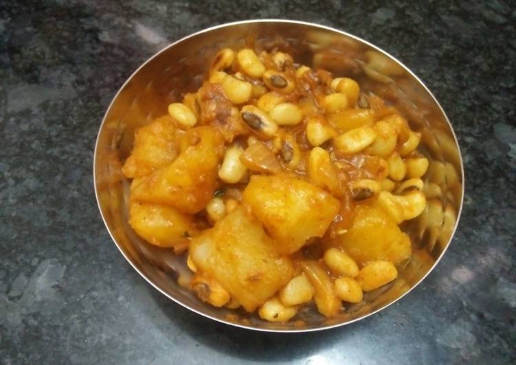 How To Use Protein Rich Dry Bean Potato Masala
