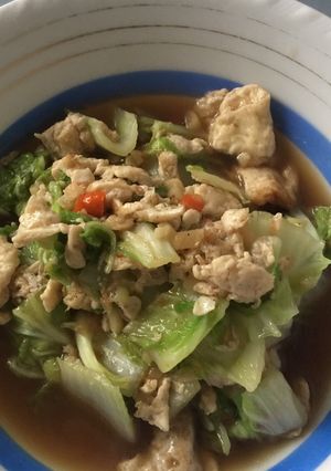 Foto resep Cah Sawi Putih Simple