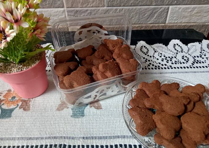 Choco butter cookies simple