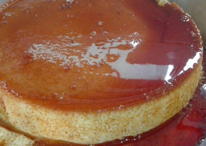 Flan casero riquísimo! Fácil y rápido Receta de Alan Bonetto- Cookpad