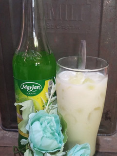 Foto resep Es Susu Melon