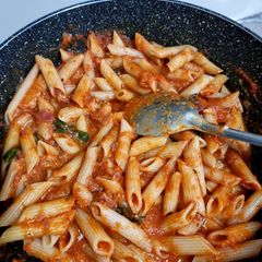 Arrabiata pasta A picture of Arrabiata pasta.
