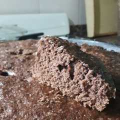 Una foto de Budín de chocolate