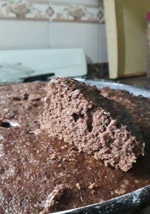 Una foto de Budín de chocolate