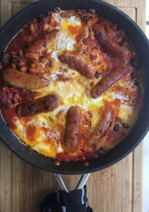 A picture of Gareth’s Shakshuka.